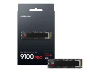 Samsung презентовала в США ультрабыстрый SSD 9100 Pro с поддержкой PCIe 5.0 и скоростью чтения 14 800 МБ/с