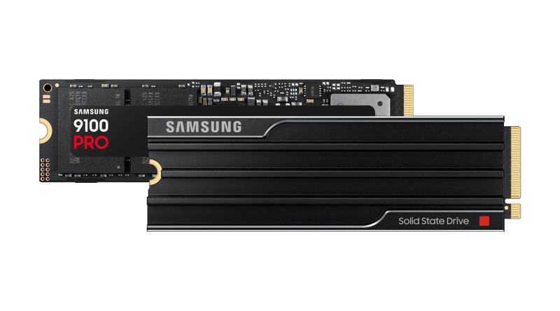 Samsung презентовала в США ультрабыстрый SSD 9100 Pro с поддержкой PCIe 5.0 и скоростью чтения 14 800 МБ/с