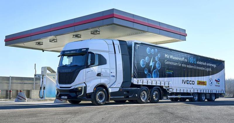 Водородные грузовики IVECO S-eWay Fuel-Cell будут работать в логистике BMW Group