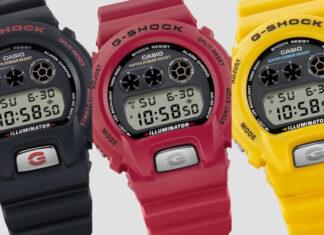 Casio выпускает лимитированные часы G-Shock DW-6900TR к 30-летию серии в Европе