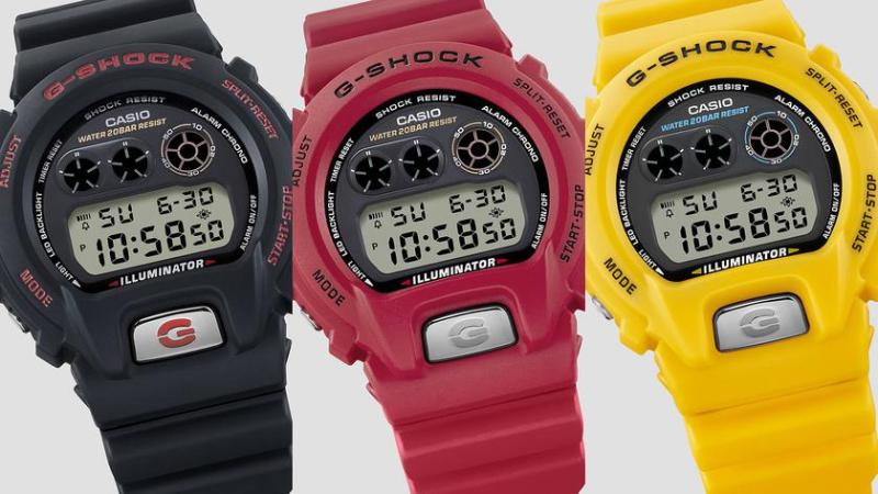 Casio выпускает лимитированные часы G-Shock DW-6900TR к 30-летию серии в Европе