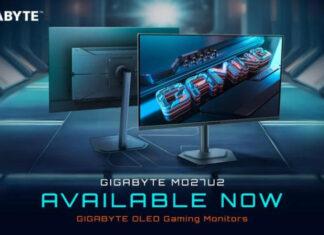 GIGABYTE представила монитор MO27U2 QD-OLED 27″ 4K 240Hz для геймеров в США и ЕС