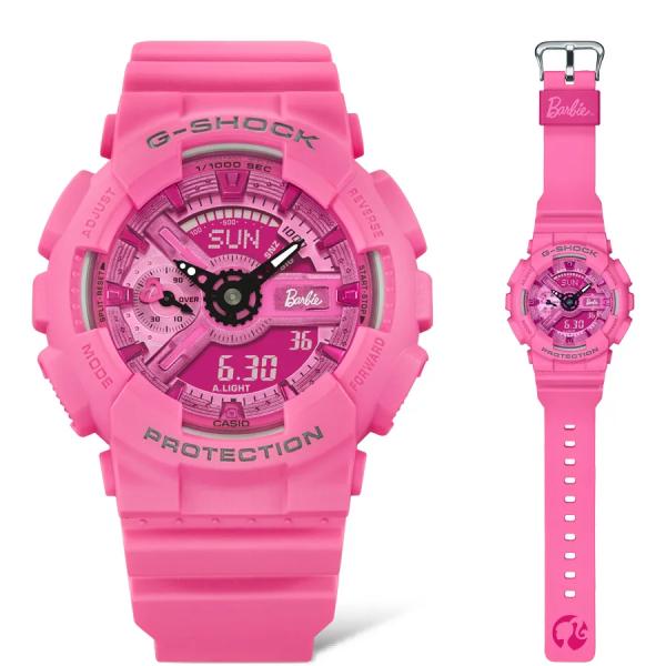 Ограниченная серия G-Shock GMA-S110BE-4A от Casio теперь доступна в США: часы в стиле Barbie