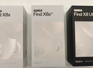 В интернете просочились изображения коробок смартфонов Oppo Find X8s, Oppo Find X8s+ и Oppo Find X8 Ultra