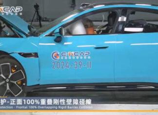 Xiaomi SU7 набрал пять из пяти звезд в краш-тестах C-NCAP