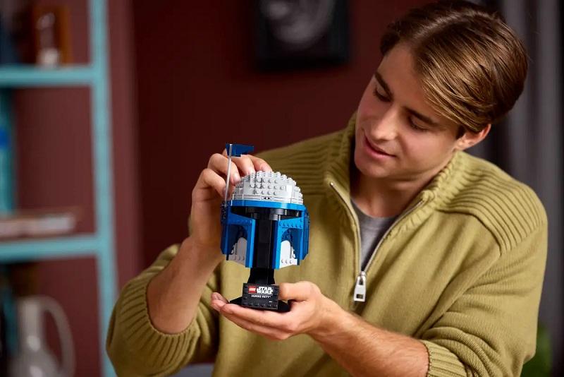 Коллекция LEGO Star Wars Helmet пополнится шлемом Джанго Фетта