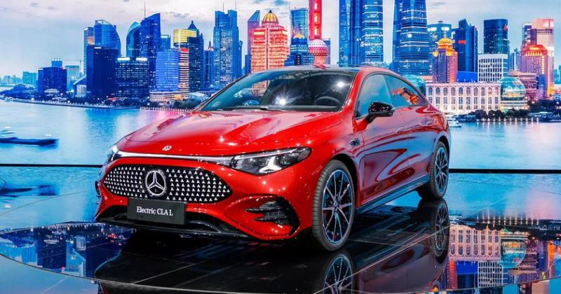 Mercedes-Benz CLA получил удлинённую версию для Китая