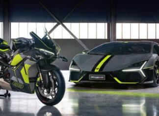 Новая коллаборация Ducati и Lamborghini — спортбайк Panigale V4 Lamborghini
