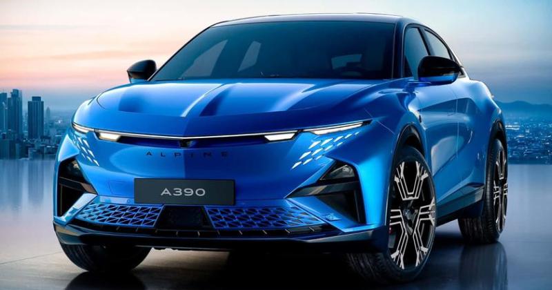 Alpine A390 дебютировал 469-сильным трехмоторным конкурентом Porsche Macan Electric