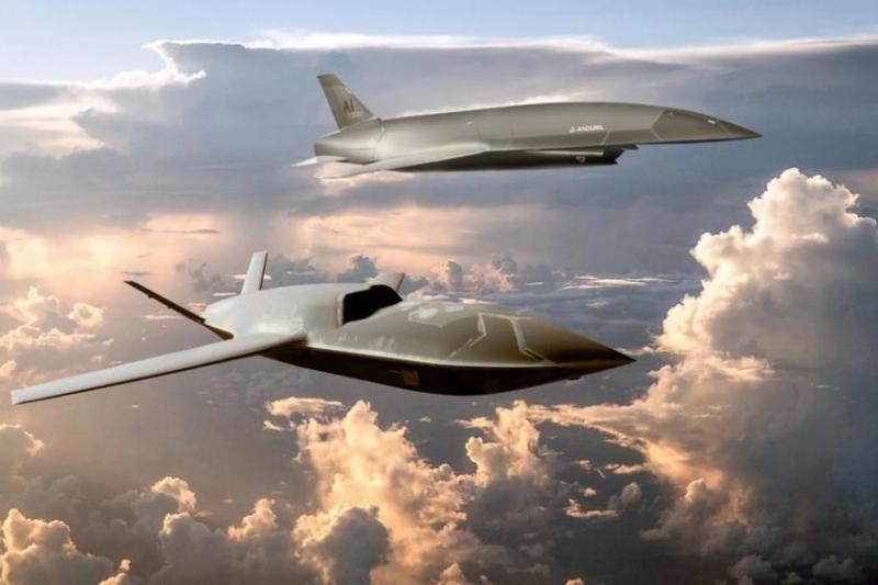 Американцы показали прототип беспилотного истребителя YFQ-42A