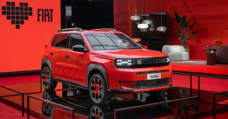 Fiat и Kartell снова объединили усилия, чтобы создать самый стильный Grande Panda