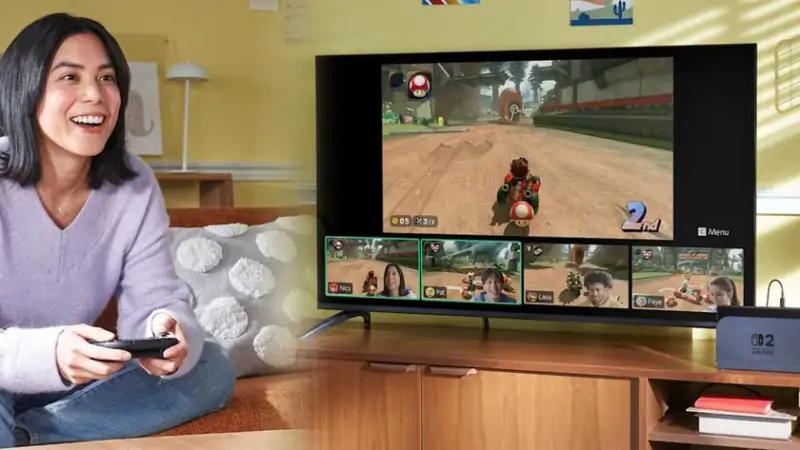 Функция "GameChat" на Nintendo Switch 2 будет требовать SMS-верификации для использования