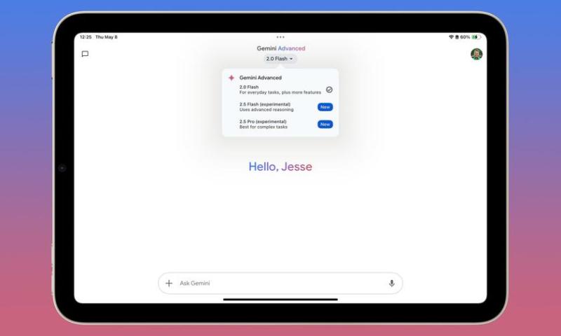 Google готовит новый дизайн Gemini для планшетов и складных смартфонов