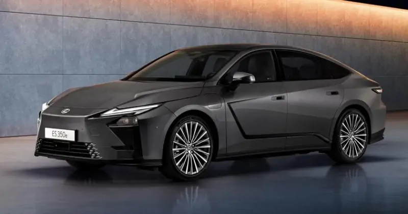 Lexus ES восьмого поколения представлен в Европе: теперь гибриды и электрические версии
