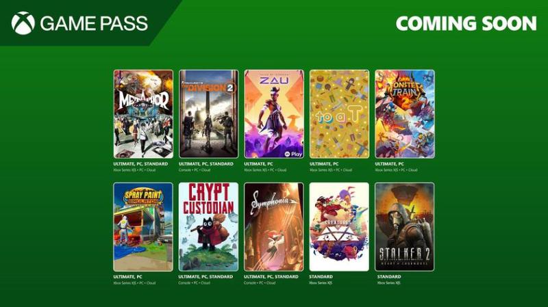 Metaphor: ReFantazio, The Division 2 и Tales of Kenzera: ZAU войдут в подборку новинок Xbox Game Pass