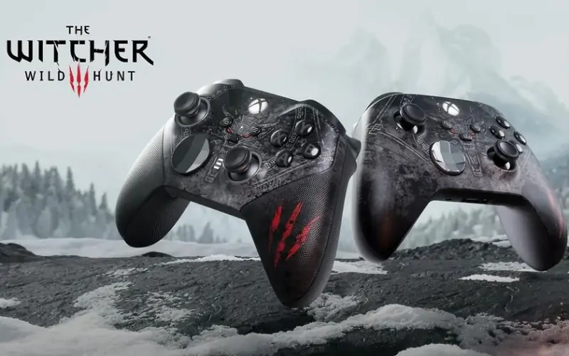 Microsoft представила уникальную серию контроллеров Xbox в стиле легендарной ролевой игры The Witcher 3: Wild Hunt