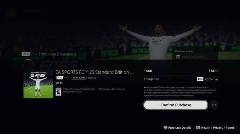 На PlayStation 5 появилась поддержка Apple Pay