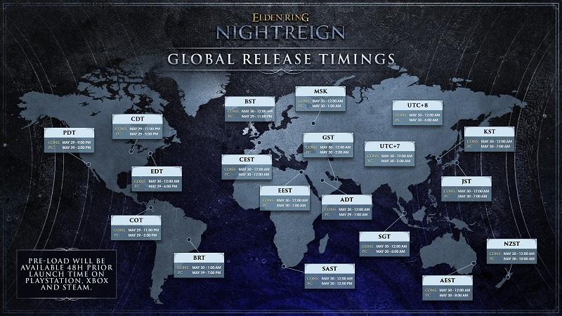 Не пропустите старт: FromSoftware раскрыла точное время релиза Elden Ring Nightreign в разных регионах