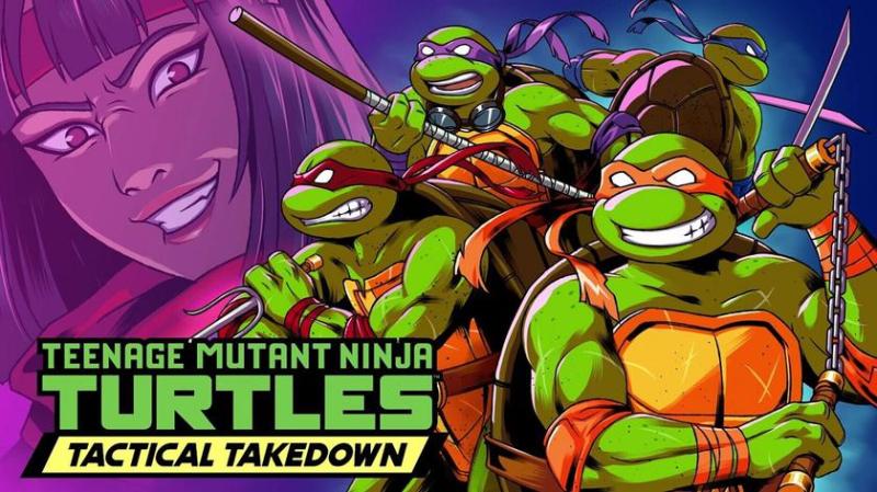 Необычная игра по культовой франшизе: в Steam вышла Teenage Mutant Ninja Turtles: Tactical Takedown