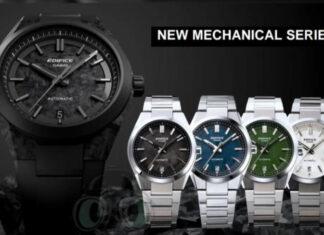 Новые механические часы Casio EFK-100 могут выйти в августе