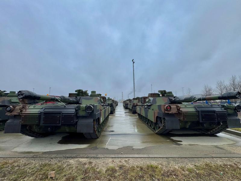 Польша получила вторую партию американских танков M1A2 SEPv3 Abrams