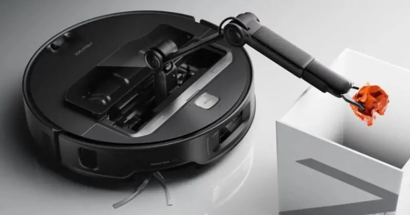 Робот с руками, умеющий убирать носки: Алло начинает продажи Roborock Saros Z70