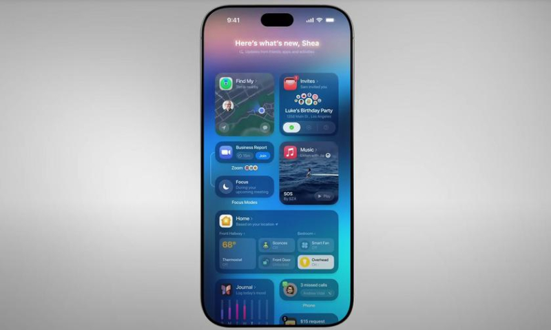 Itnet Так может выглядеть интерфейс iOS 19: блогер поделился реалистичным ...