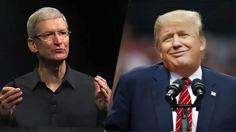 Трамп угрожает Apple пошлиной в 25% за каждый ввезенный в США iPhone