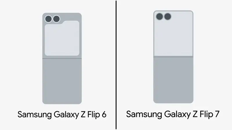 Утечка: дисплей складного смартфона Samsung Galaxy Z Flip 7 займет все пространство передней панели