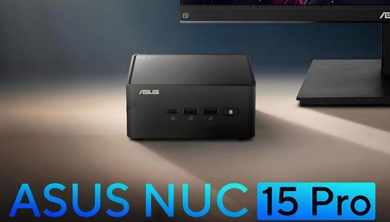Asus выпустила мощный мини-PC NUC 15 Pro с Intel Core Ultra 5-225H, 16 ГБ оперативной памяти и кучей портов