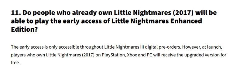 Bandai Namco анонсировала Little Nightmares: Enhanced Edition и дарит обновленную игру за предзаказ новой части серии