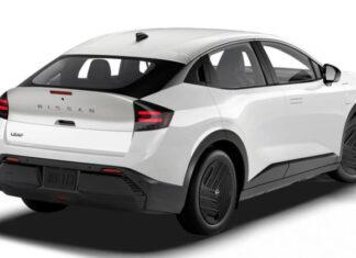 Базовый Nissan Leaf оказался куда менее стильным, чем дорогая версия