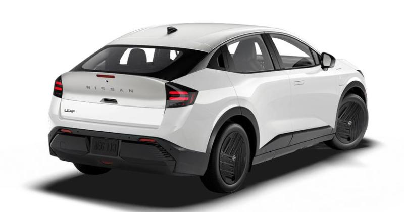 Базовый Nissan Leaf оказался куда менее стильным, чем дорогая версия