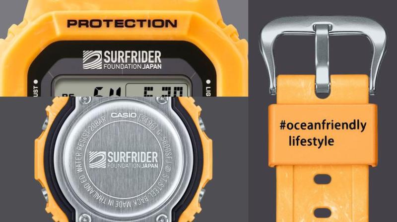 Casio G-Shock x Surfrider Foundation G-5600SFJ-9 теперь доступен в Великобритании