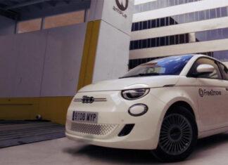 Fiat испытывает в Мадриде технологию замены батарей за пять минут
