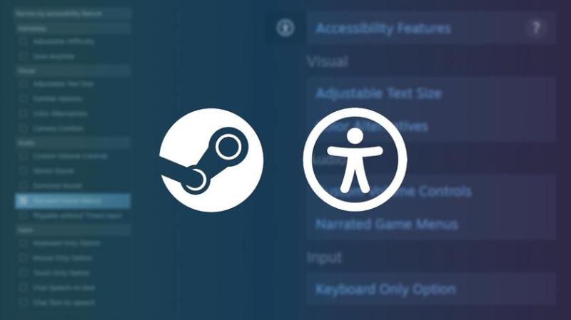Игры без барьеров: важное обновление Steam поможет людям с особыми потребностями