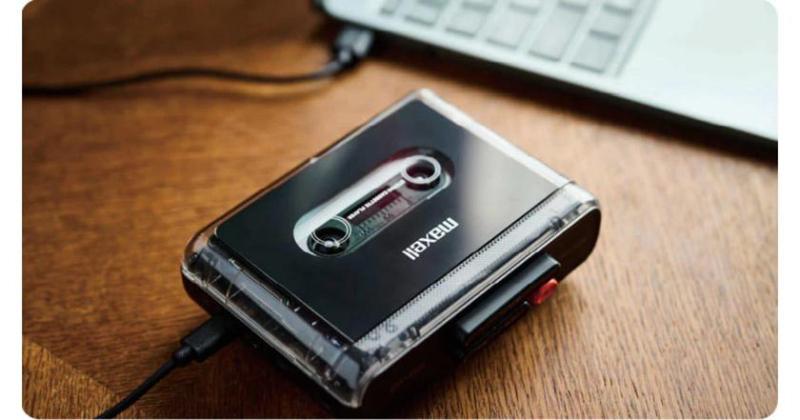Maxell MXCP-P100: кассетный плеер с Bluetooth и зарядкой через USB-C (не шутка)