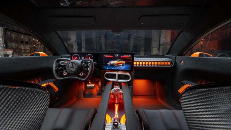 Mercedes показал 1360-сильный электрический суперседан Concept AMG GT XX