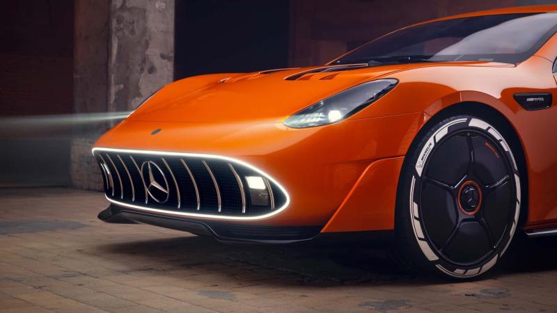 Mercedes показал 1360-сильный электрический суперседан Concept AMG GT XX