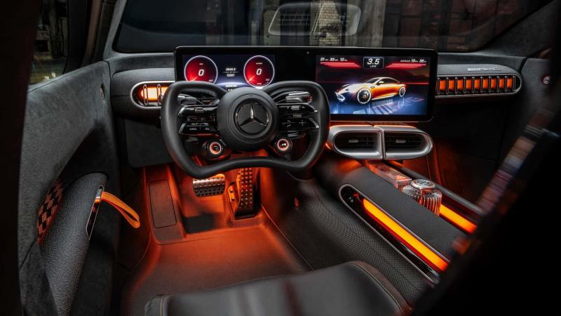 Mercedes показал 1360-сильный электрический суперседан Concept AMG GT XX