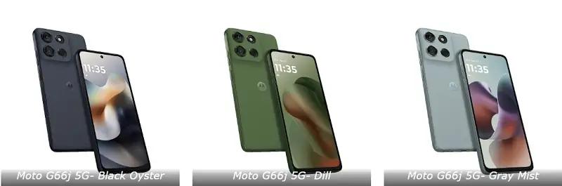 Motorola представила бюджетный смартфон Moto G66j 5G с неплохими характеристиками и прочным корпусом