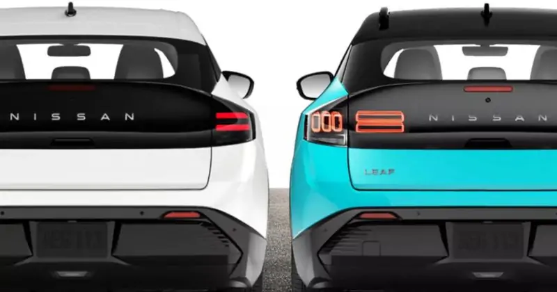 Nissan утверждает, что ошибся с задними фонарями нового Leaf