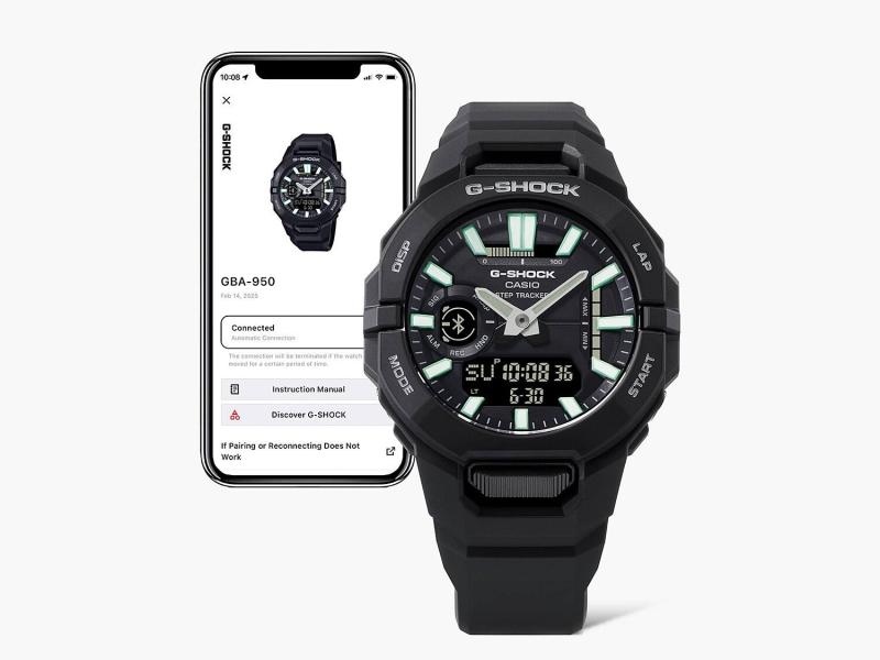 Новый Casio G-Shock GBA-950 с GPS уже доступен в Европе