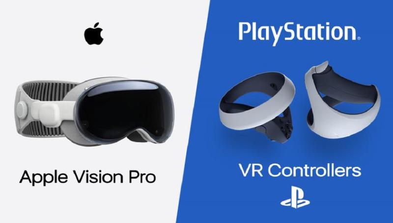 Отличная опция, которой мало кто воспользуется: гарнитуры Apple Vision Pro получат совместимость с контроллерами от PS VR2