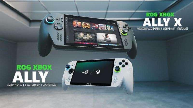 Продажи портативных консолей ROG Xbox Ally стартуют в октябре: инсайдер раскрыл стоимость новых игровых гаджетов от Asus и Microsoft