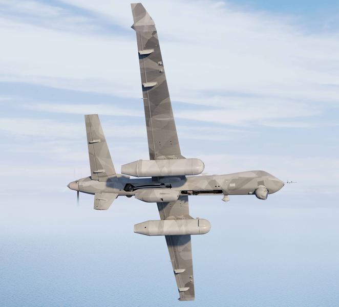 Шведская Saab создаст систему радиолокационного обнаружения на основе беспилотника MQ-9B SkyGuardian