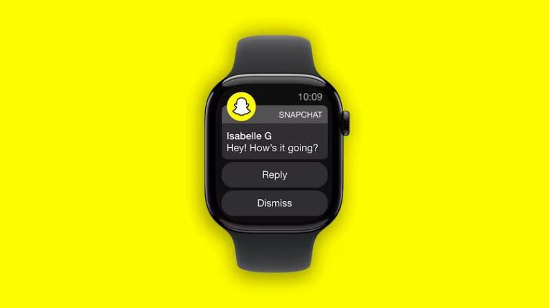Snapchat теперь доступен на Apple Watch