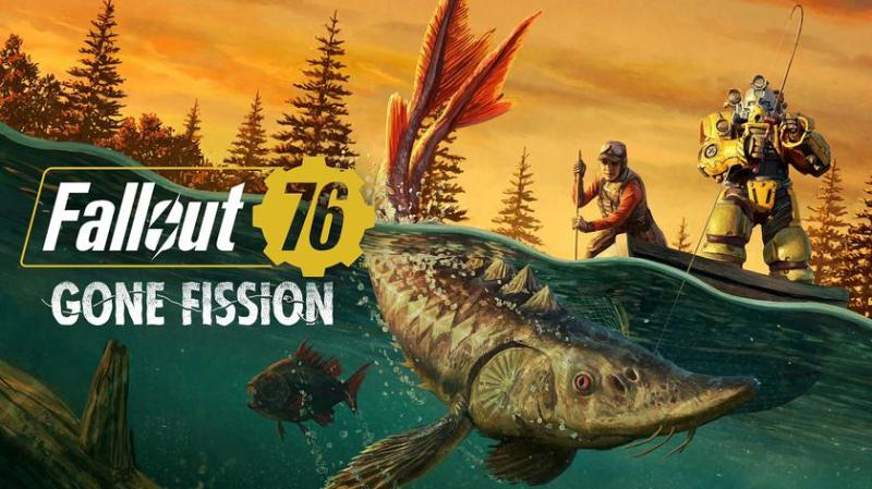 Тодд Говард сделал это! В Fallout 76 появилась рыбалка — для игры вышло крупное обновление и стартовал 21 сезон Gone Fission
