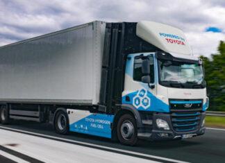 Toyota запустила водородные грузовики для доставки запчастей в Европе