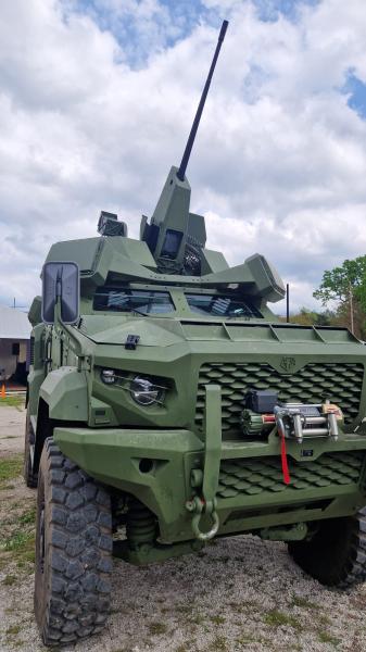 Украина тестирует зенитную систему против дронов Wolf 25 AD словацкой компании DefTech